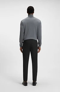 Slim-fit pants a stretch-cotton
