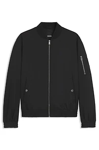 Water-repellent jacket with Double B monogram trim