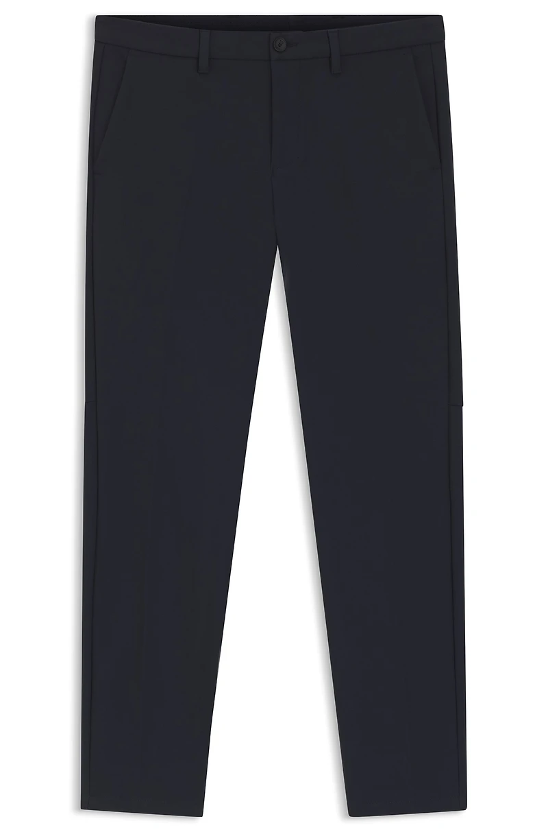 Slim-fit trousers water-repellent fabric
