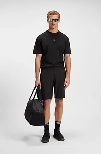 Cotton-jersey T-shirt with Double B monogram