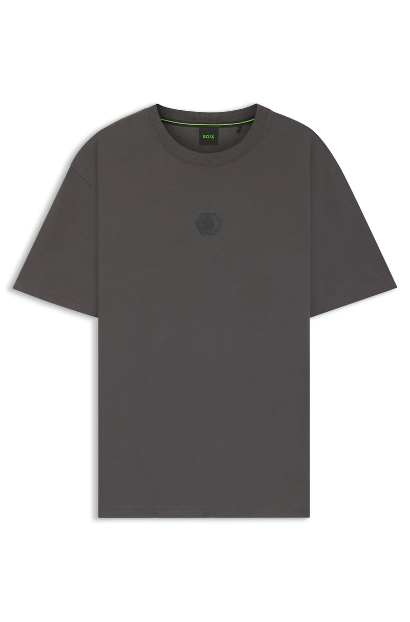 Cotton-jersey T-shirt with Double B monogram