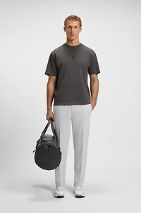Cotton-jersey T-shirt with Double B monogram