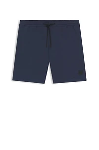 Packable swim shorts with logo badge