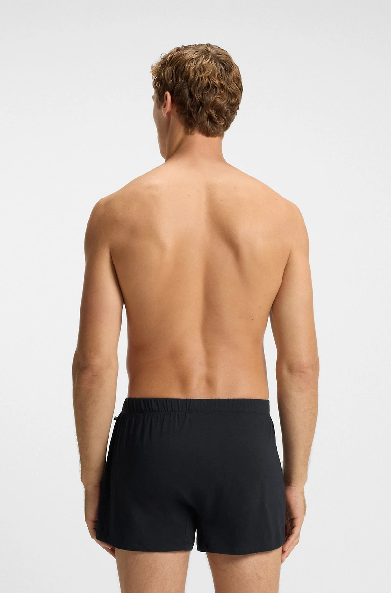 Two-pack of boxer shorts stretch cotton
