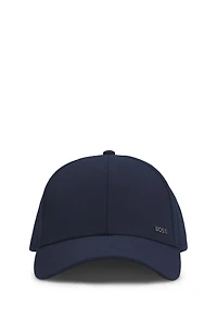 Logo-detail cap in piqué