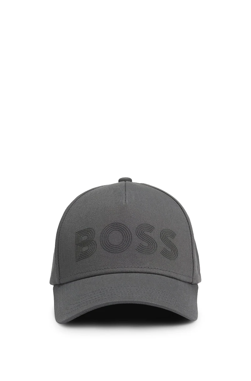 Cotton-twill cap with logo detail