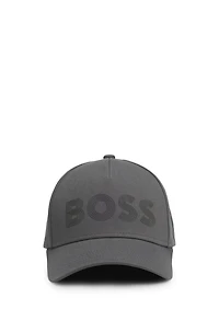 Cotton-twill cap with logo detail