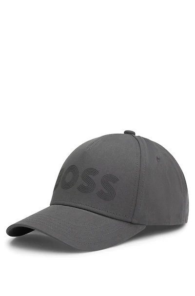 Cotton-twill cap with logo detail