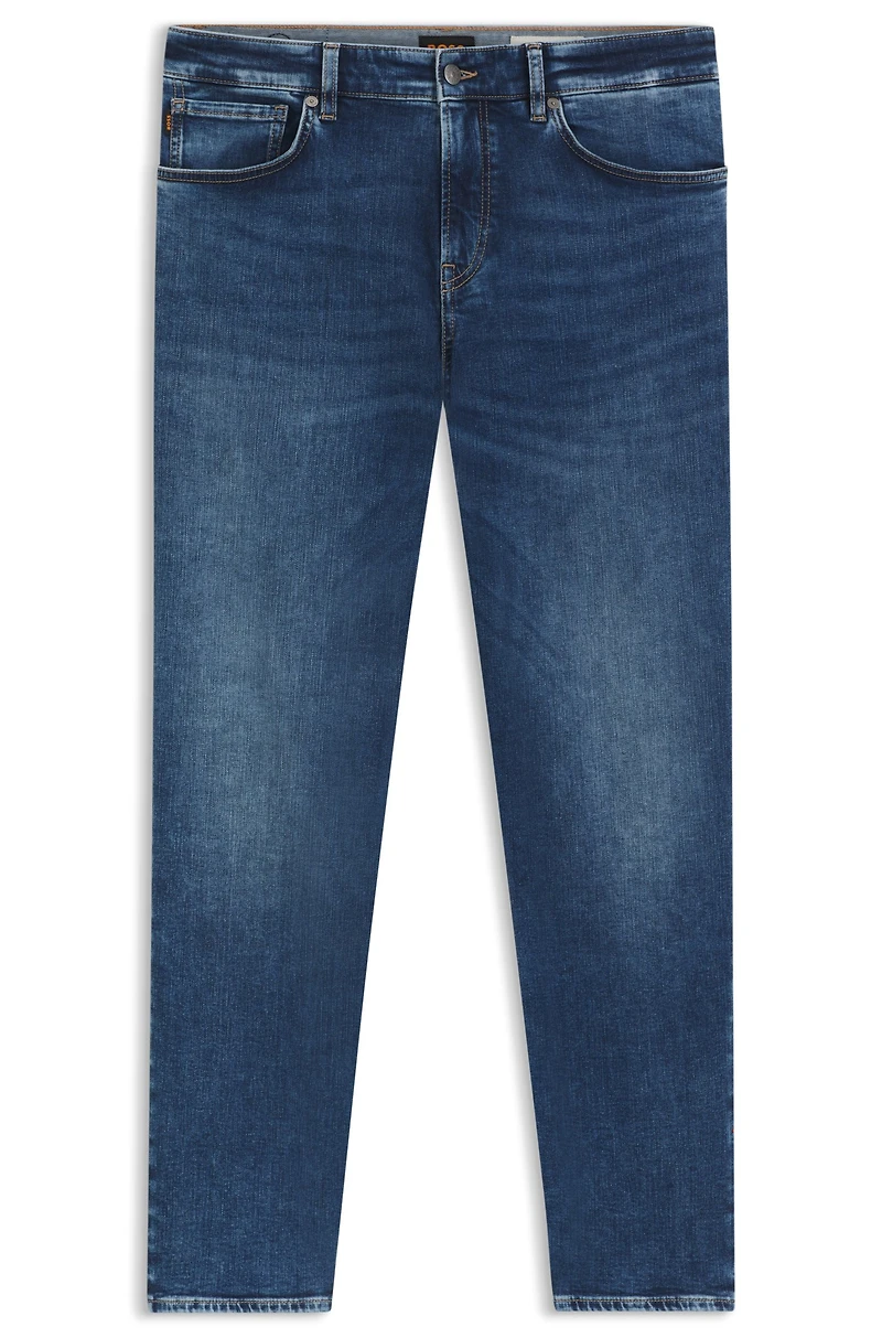 Maine regular-fit jeans blue super-stretch denim