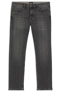 Slim-fit jeans lightweight gray comfort-stretch denim