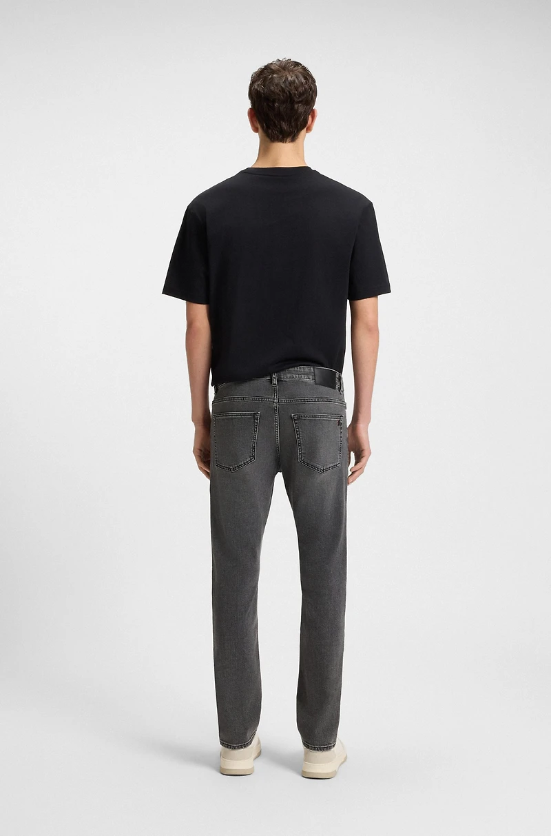 Slim-fit jeans lightweight gray comfort-stretch denim