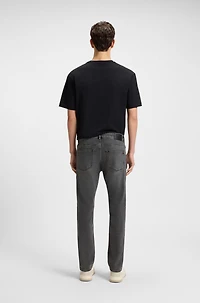 Slim-fit jeans lightweight gray comfort-stretch denim