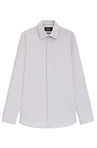 Regular-fit shirt an Italian-made cotton blend