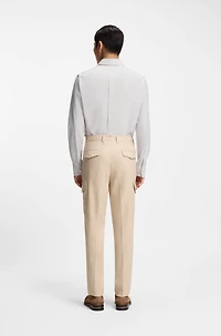 Checked regular-fit shirt Italian-made cotton