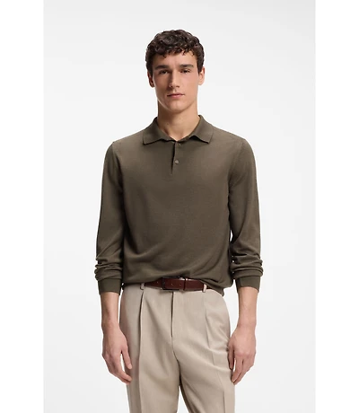 Polo sweater wool