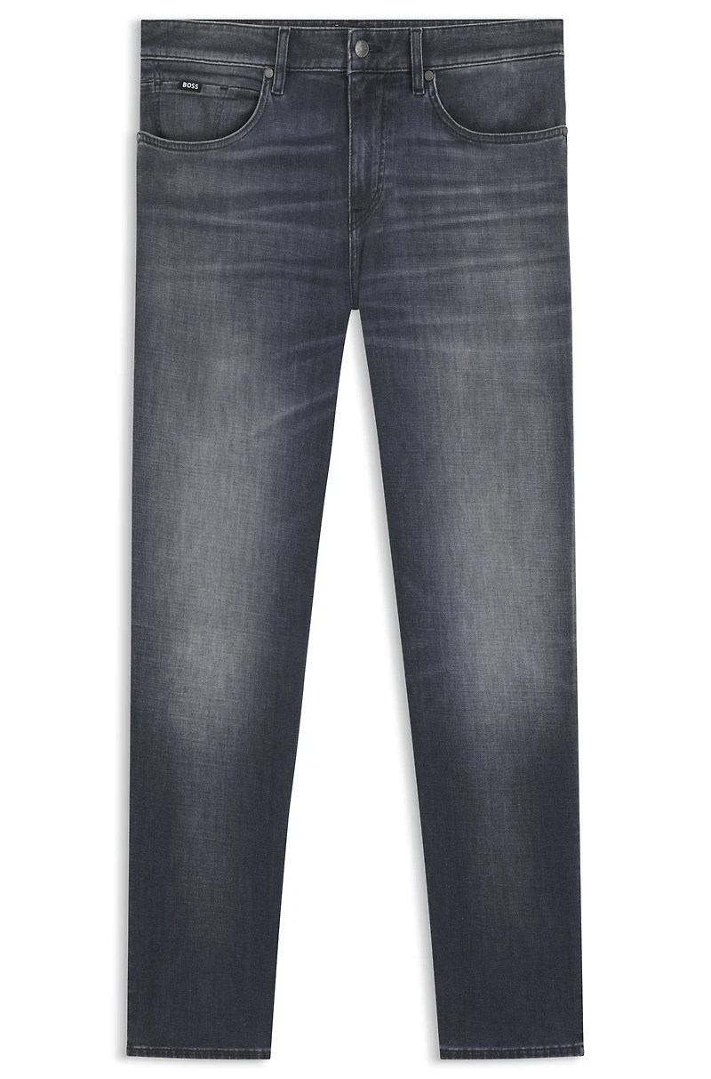 Maine regular-fit jeans gray Italian denim