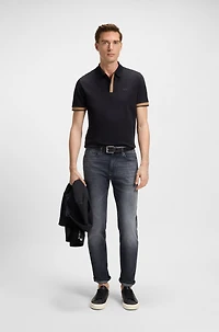 Maine regular-fit jeans gray Italian denim