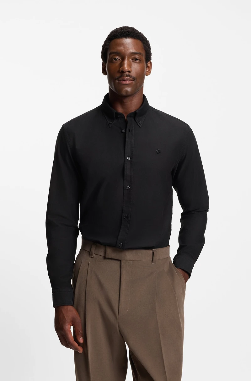 Slim-fit shirt Oxford cotton
