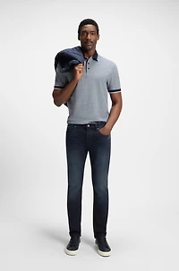 Delaware slim-fit jeans blue stretch denim
