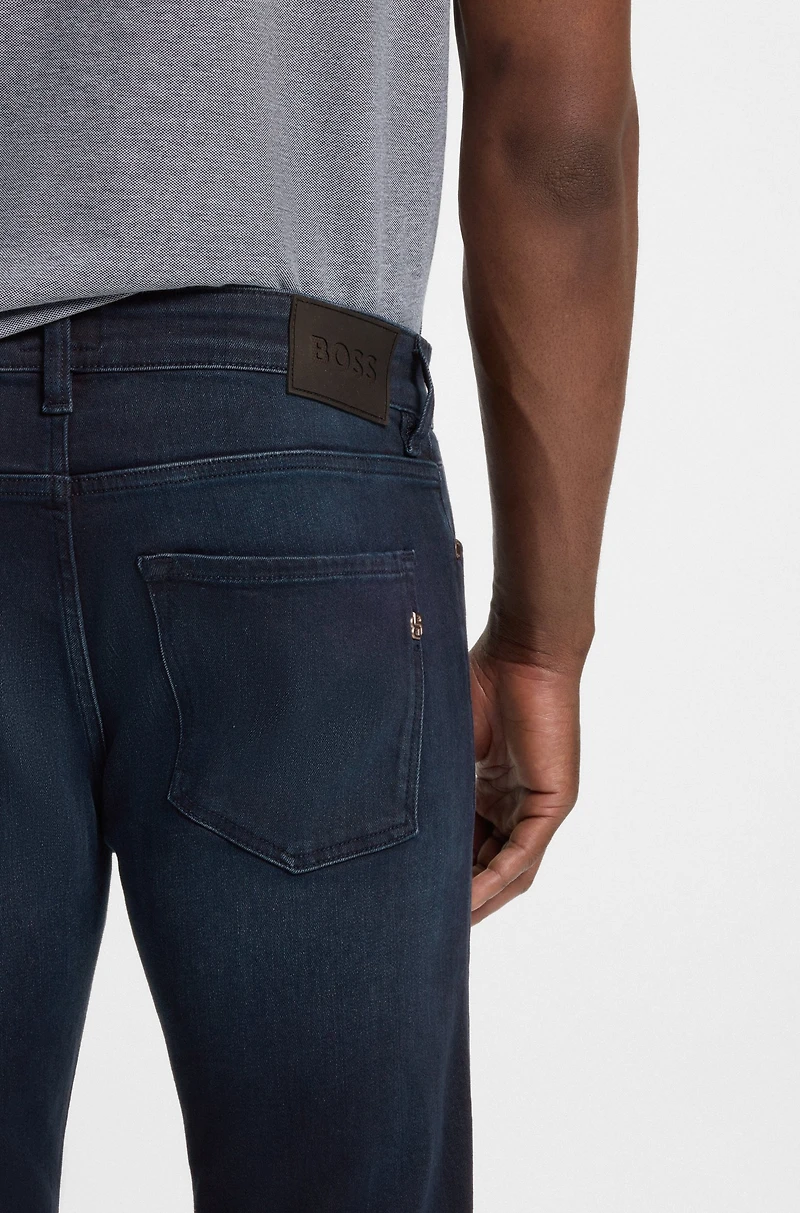 Delaware slim-fit jeans blue stretch denim