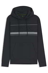Hoodie with stripe details