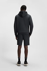 Hoodie with stripe details