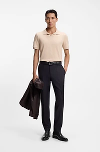 Elasticated-panel Chelsea boots leather