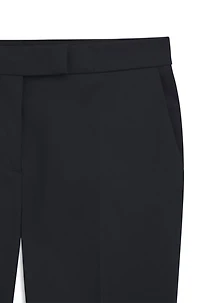 Slim-fit pants stretch cotton