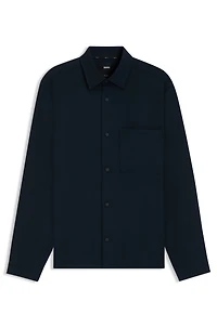 Relaxed-fit shirt performance-stretch twill