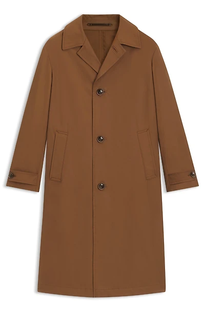 Water-repellent color-block coat cotton