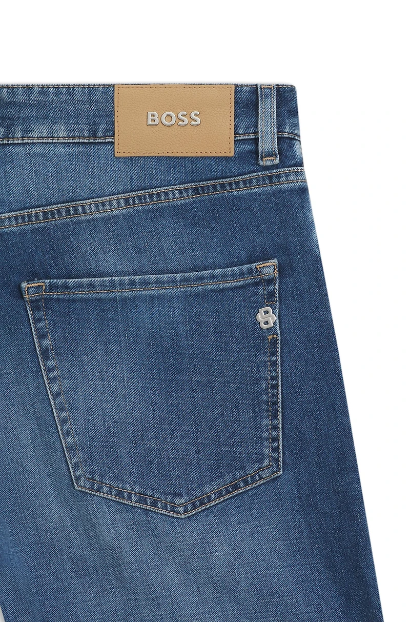 Maine regular-fit jeans blue comfort-stretch denim