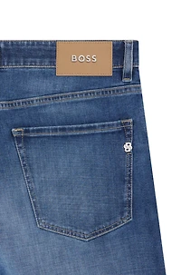 Delaware slim-fit jeans blue comfort-stretch denim