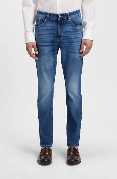 Delaware slim-fit jeans blue comfort-stretch denim