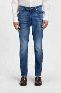 Delaware slim-fit jeans blue comfort-stretch denim
