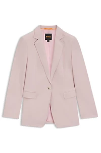 Fitted blazer stretch fabric