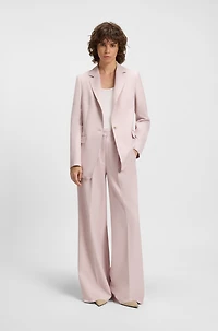 Fitted blazer stretch fabric