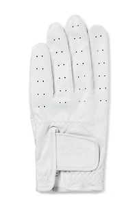Nappa-leather gloves with lasered dots