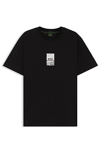 Relaxed-fit T-shirt stretch cotton with photo print