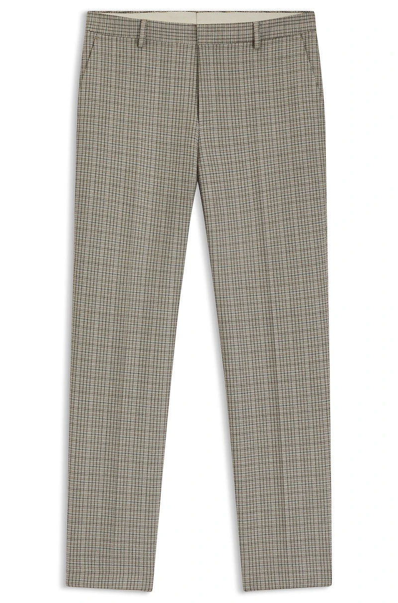 Relaxed-fit wrapped pants stretch fabric