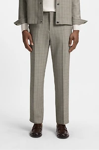 Relaxed-fit wrapped pants stretch fabric