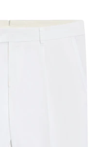 Slim-fit pants stretch cotton