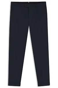Slim-fit trousers stretch cotton