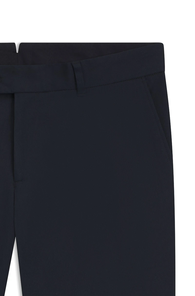 Slim-fit trousers stretch cotton
