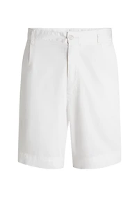 Relaxed-fit shorts stretch-cotton twill