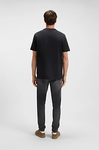 Cotton T-shirt with logo artwork
