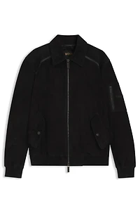 BOSS x ASTON MARTIN jacket metis suede