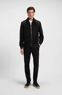 BOSS x ASTON MARTIN jacket metis suede