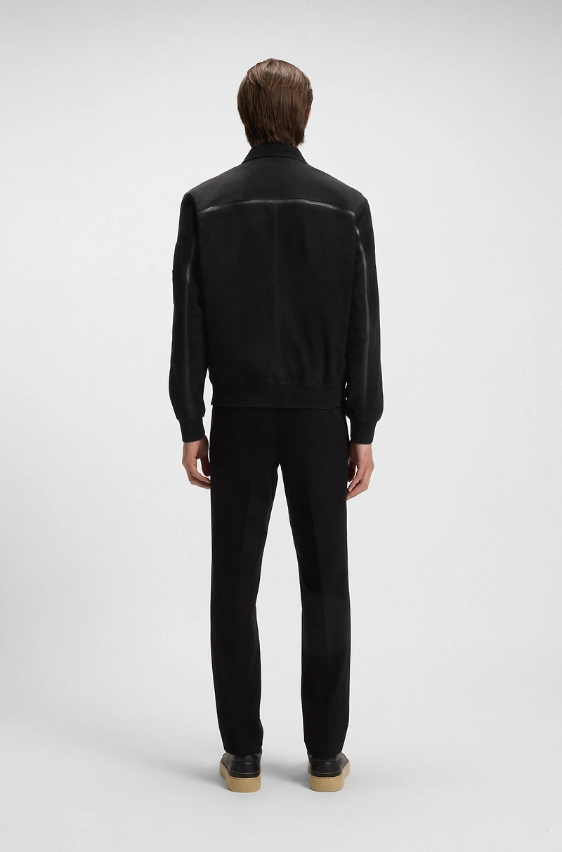 BOSS x ASTON MARTIN jacket metis suede