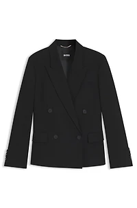 Regular-fit blazer virgin wool