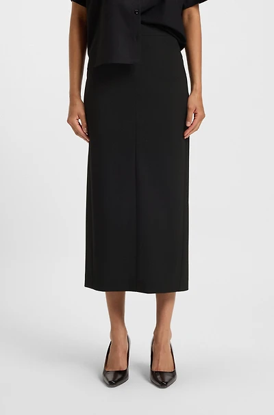 Pencil skirt wool